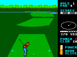 World Class Leader Board Golf screenshot 5 for Sega Master System